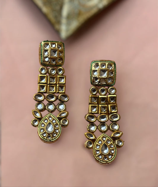 Kundan earrings