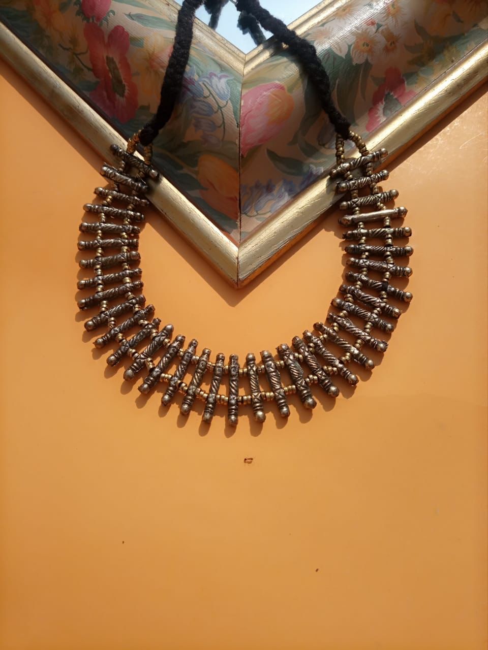 Antique afghan choker