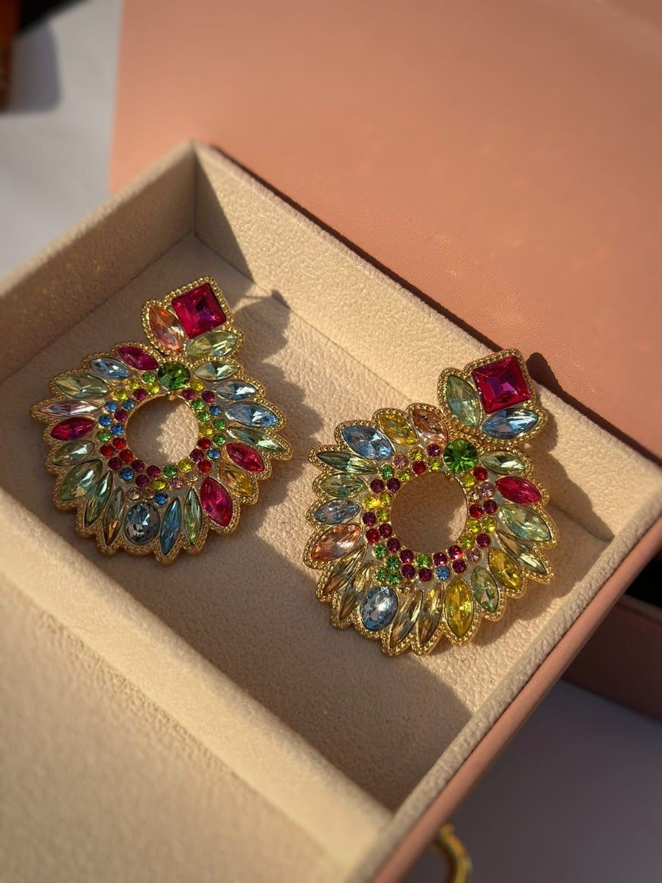 Multicolor  earrings CC-69