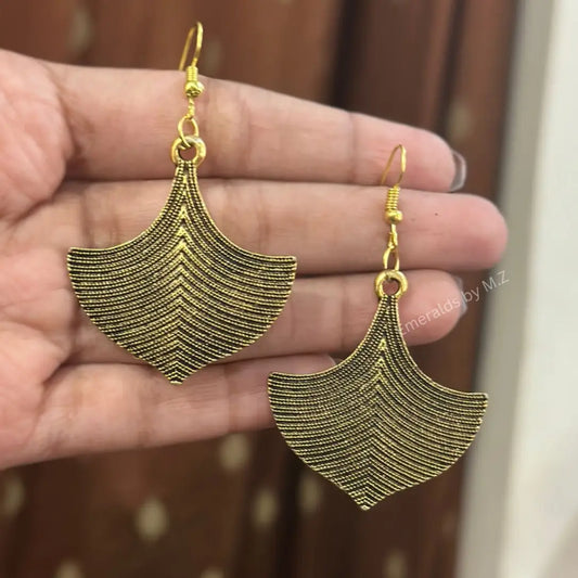 Sword style dangling Earrings