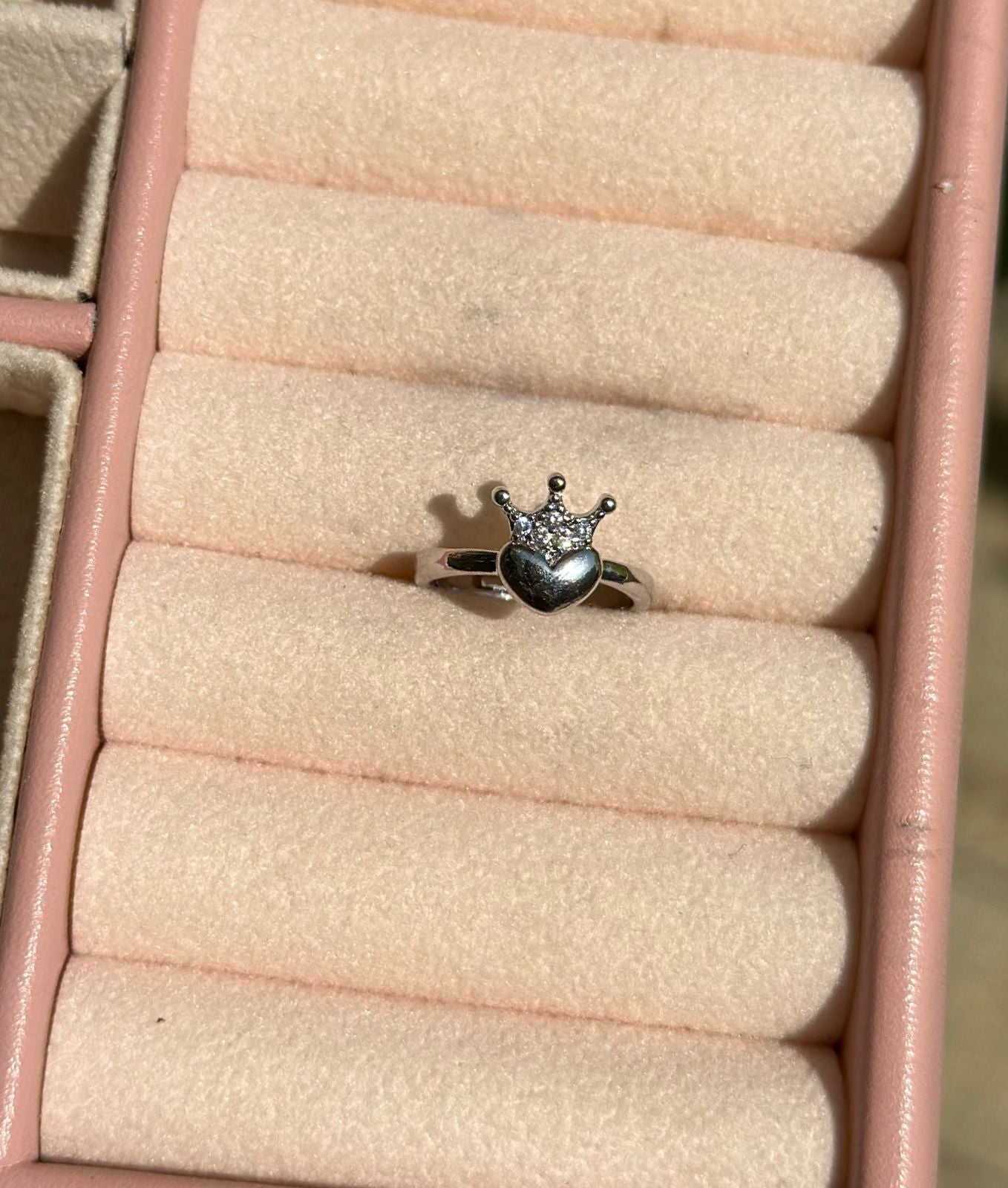 Oxidized silver toe ring adjustable sized