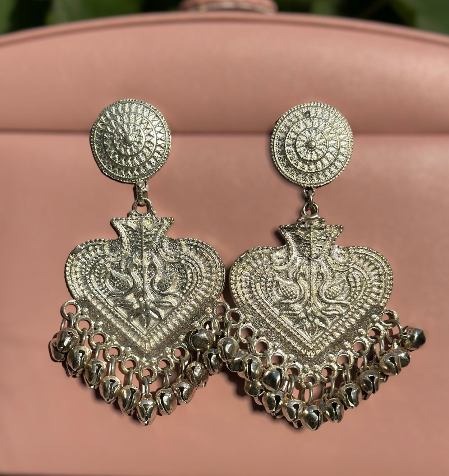 ER-13 panpatta earrings with gungroo