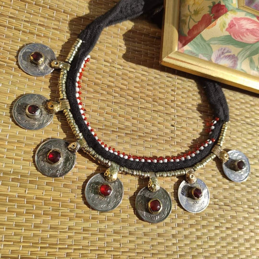 CS-24 Afghan coin necklace