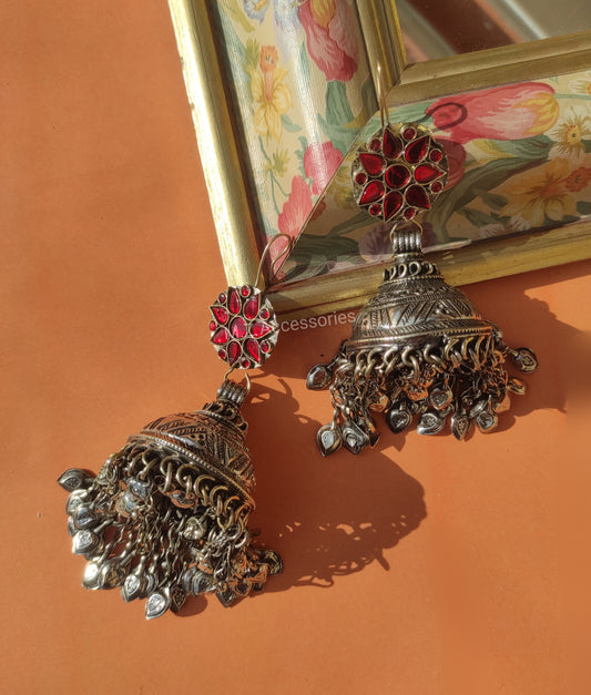 oversized vintage earrings