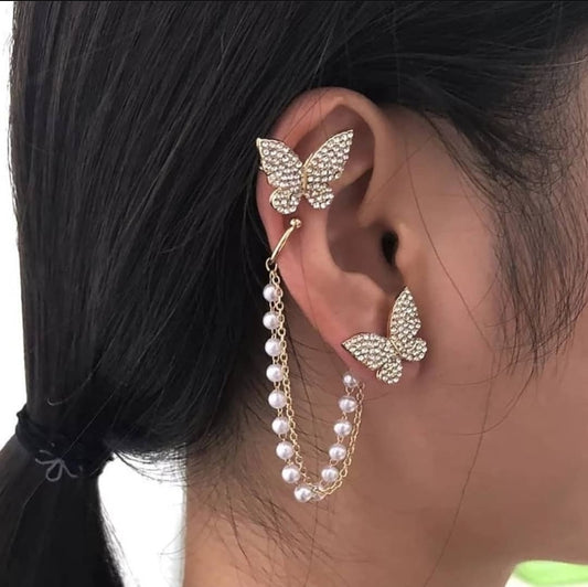 butterfly earcuff